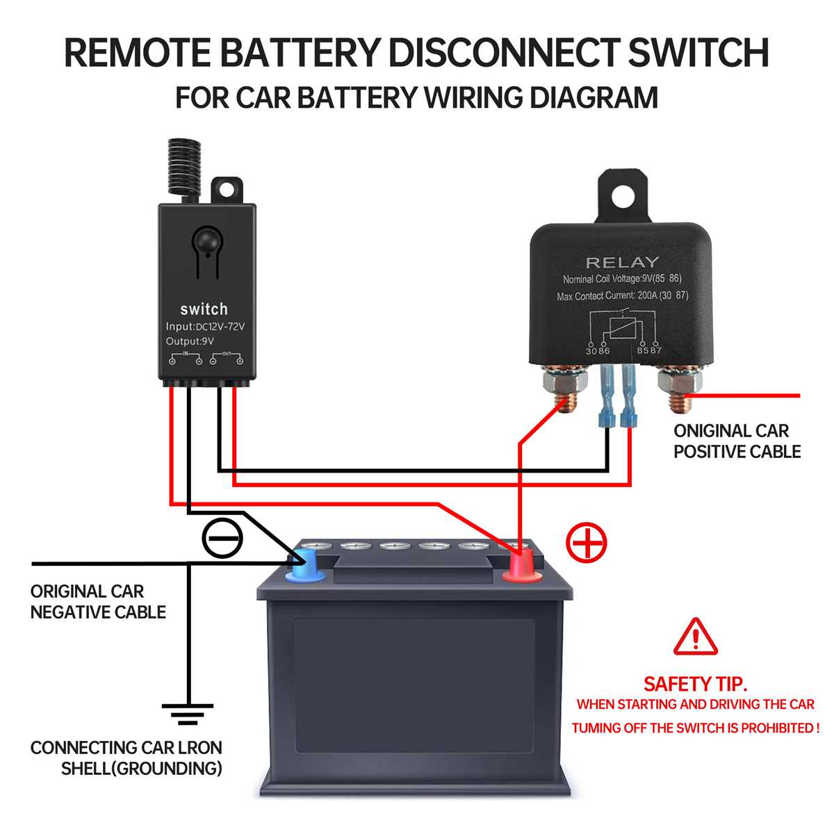 kill switch wiring diagram car