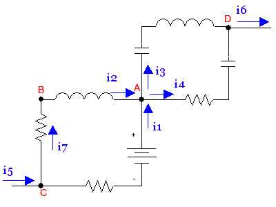 kirchoffs laws schematic diagram