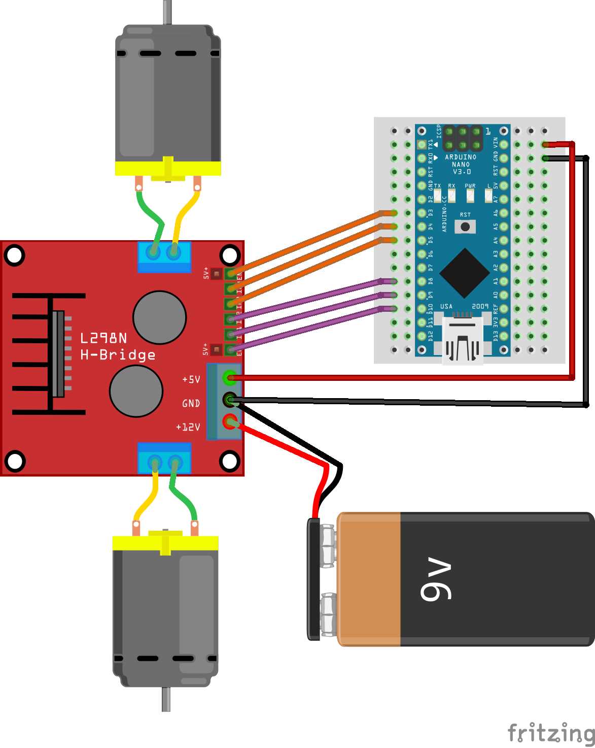 l298 circuit diagram