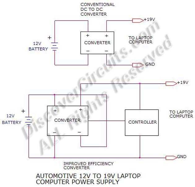 laptop ac adapter schematic diagram