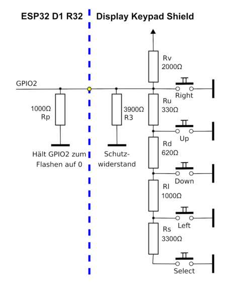 lcd keypad shield circuit diagram