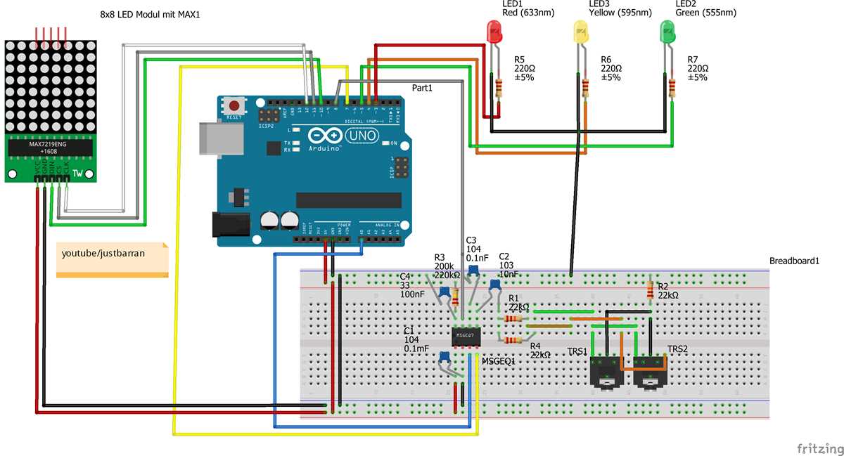 led christmas lights schematic diagram