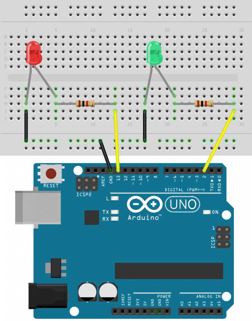 led serial light circuit diagram