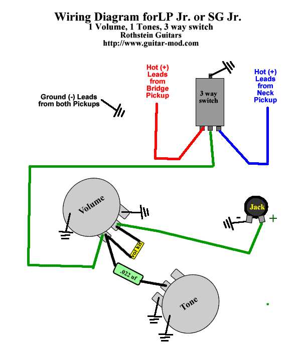 les paul circuit diagram