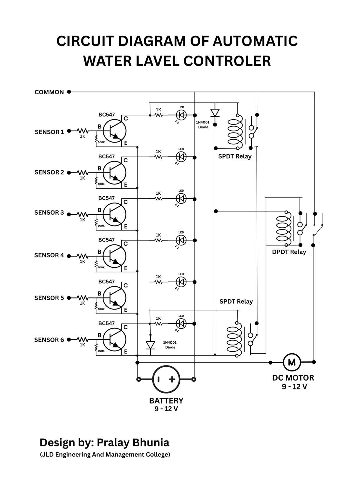 level controller circuit diagram level controller circuit diagram