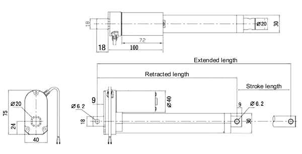 linear actuator wiring diagram