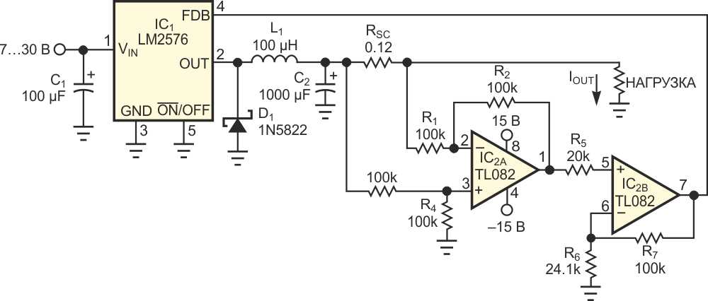 lm2576 circuit diagram