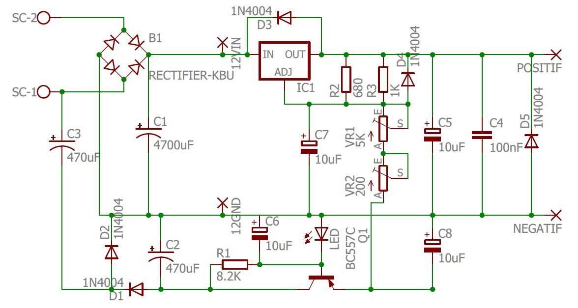 lm317 circuit diagram