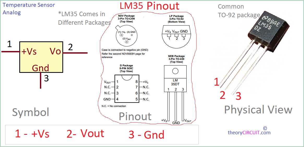 lm35 schematic diagram
