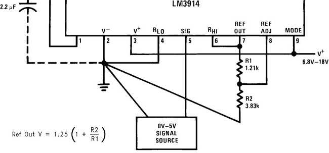 lm3914 vu meter circuit diagram lm3914 vu meter circuit diagram