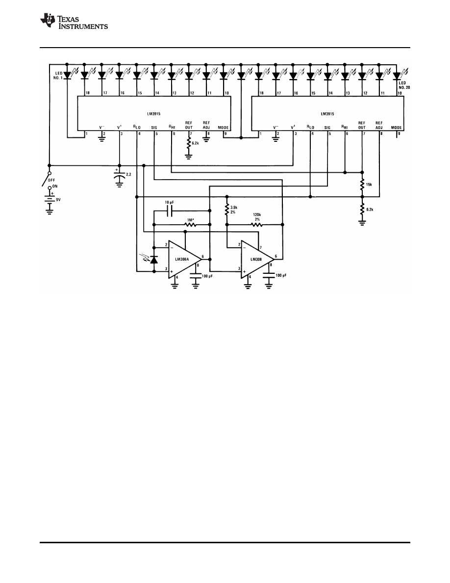 lm3915 ic circuit diagram