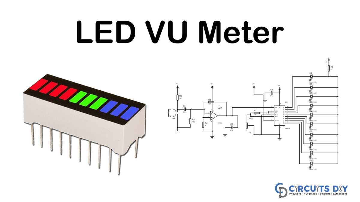 lm3915 vu meter circuit diagram lm3915 vu meter circuit diagram