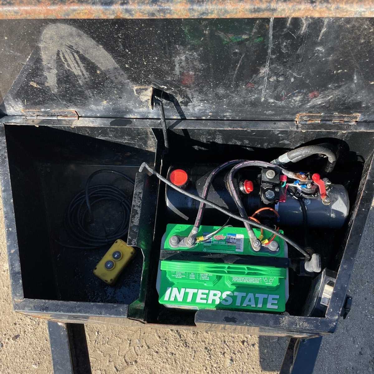 load trail dump trailer battery wiring diagram