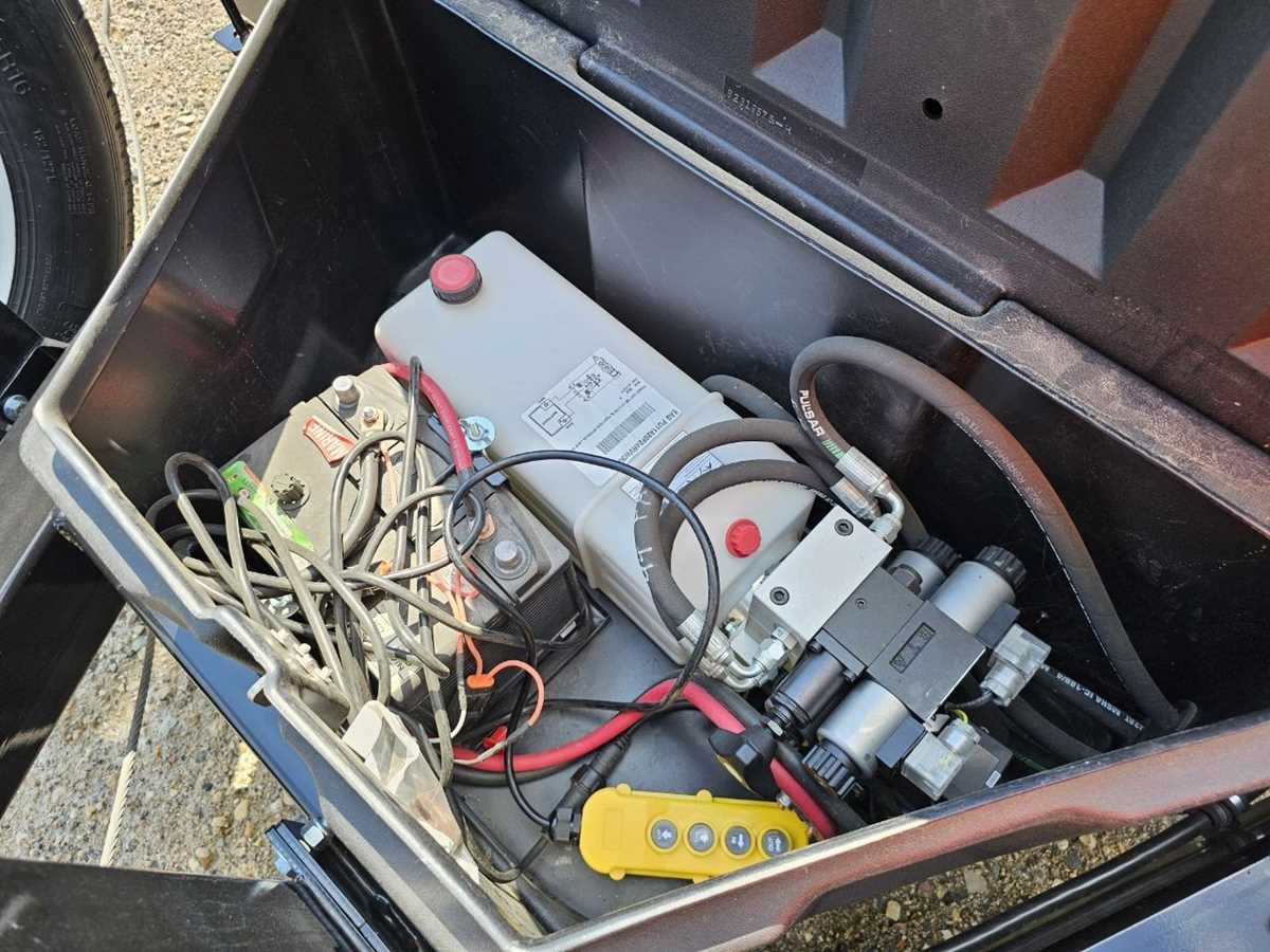 load trail dump trailer battery wiring diagram
