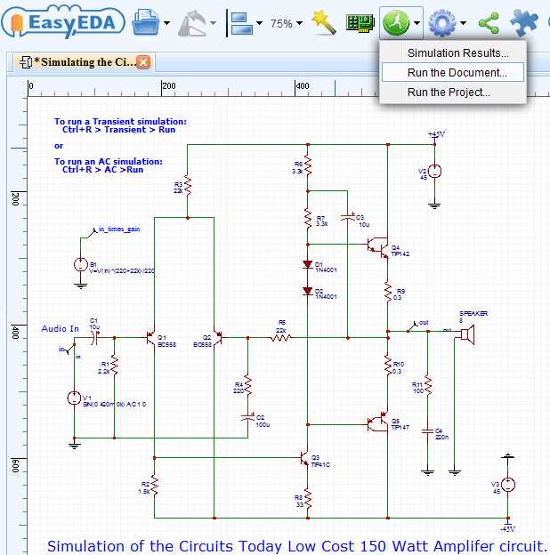 make schematic diagram online
