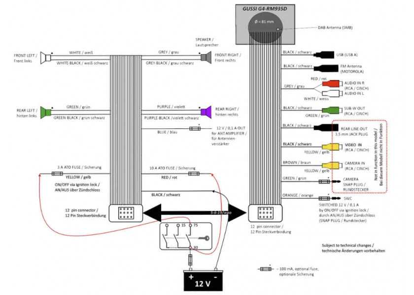 marine radio wiring diagram