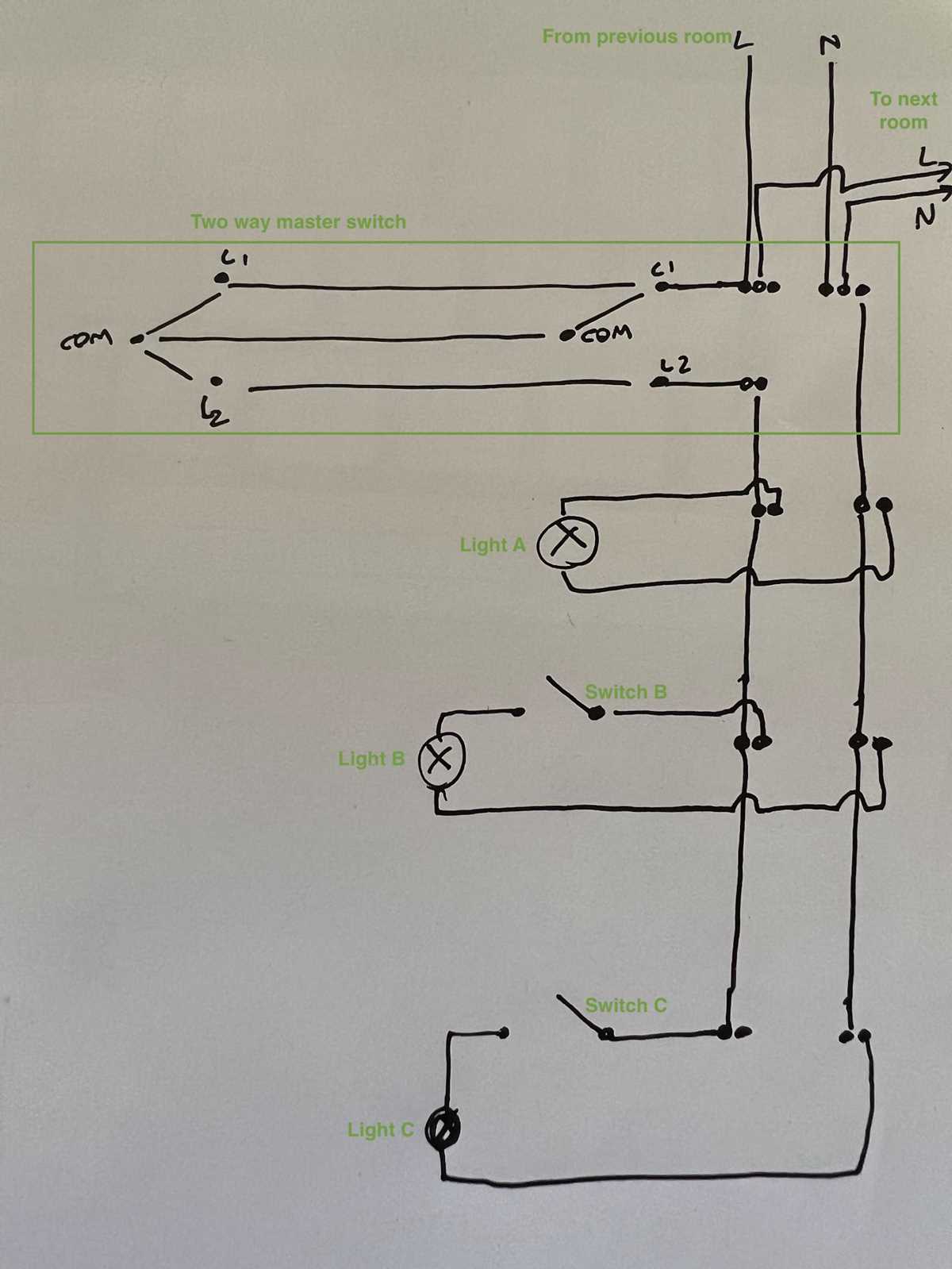 master switch schematic diagram