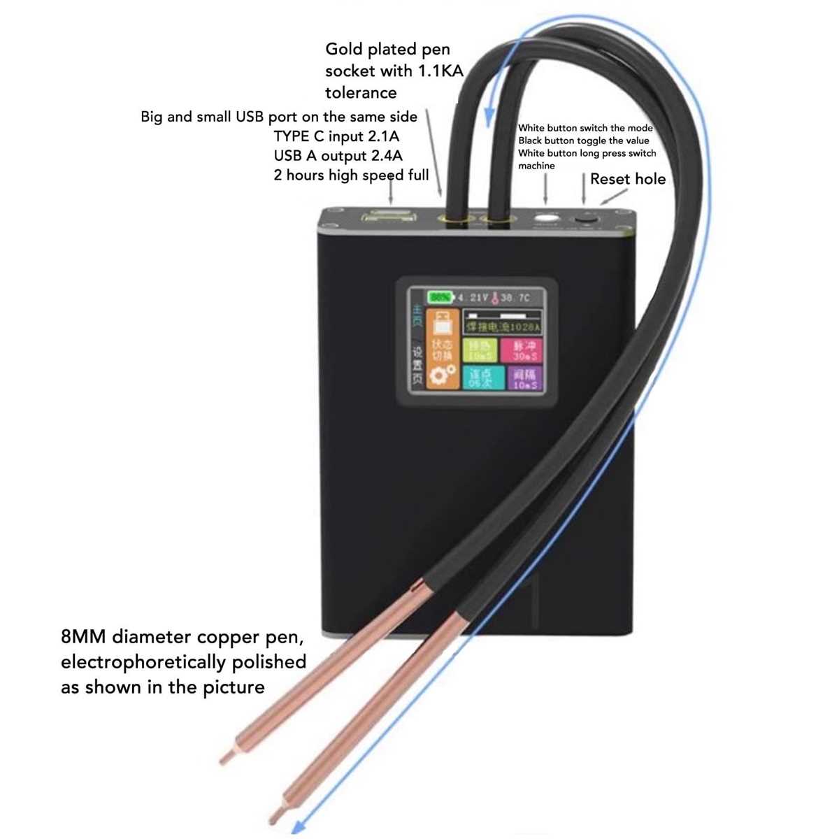 mini spot welding machine circuit diagram