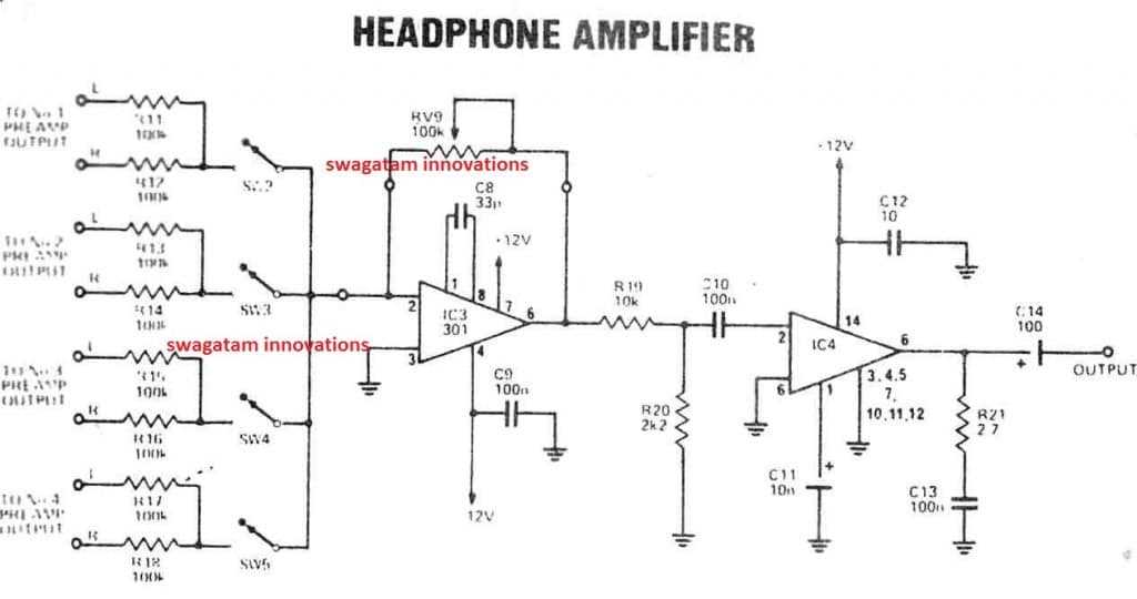 mixer circuit diagram