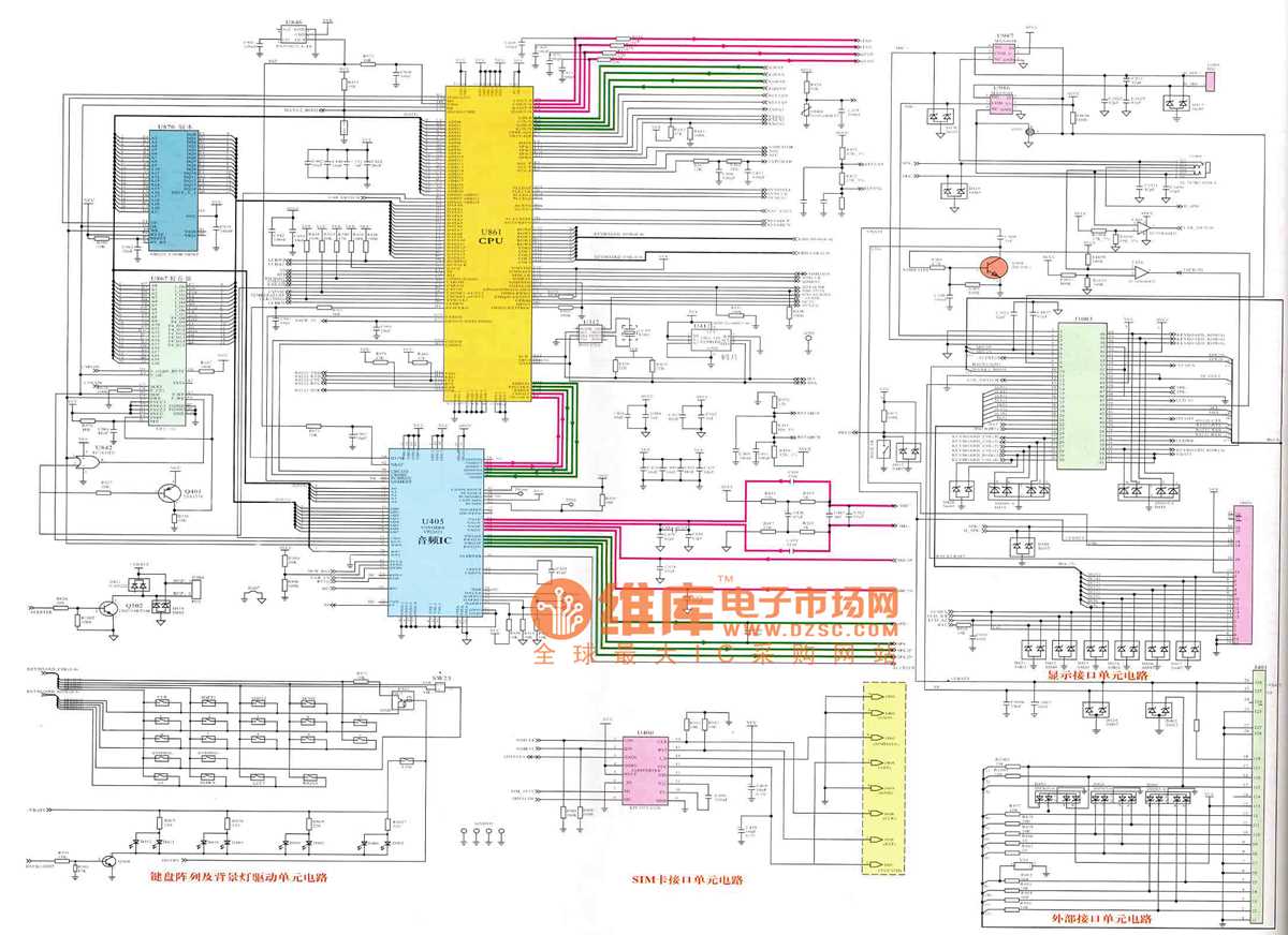 mobile circuit diagram