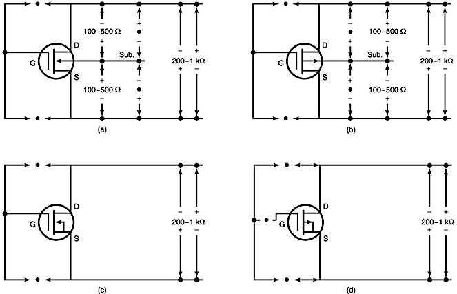 mosfet testing circuit diagram
