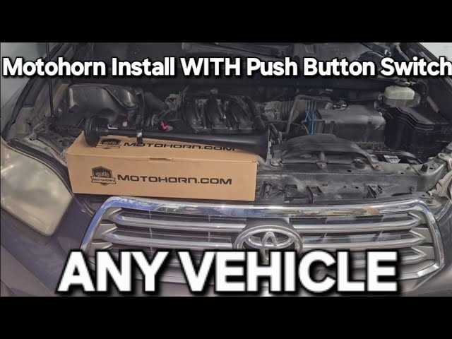 motohorn wiring diagram