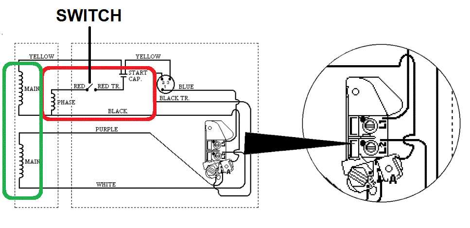 motor capacitor wiring diagram