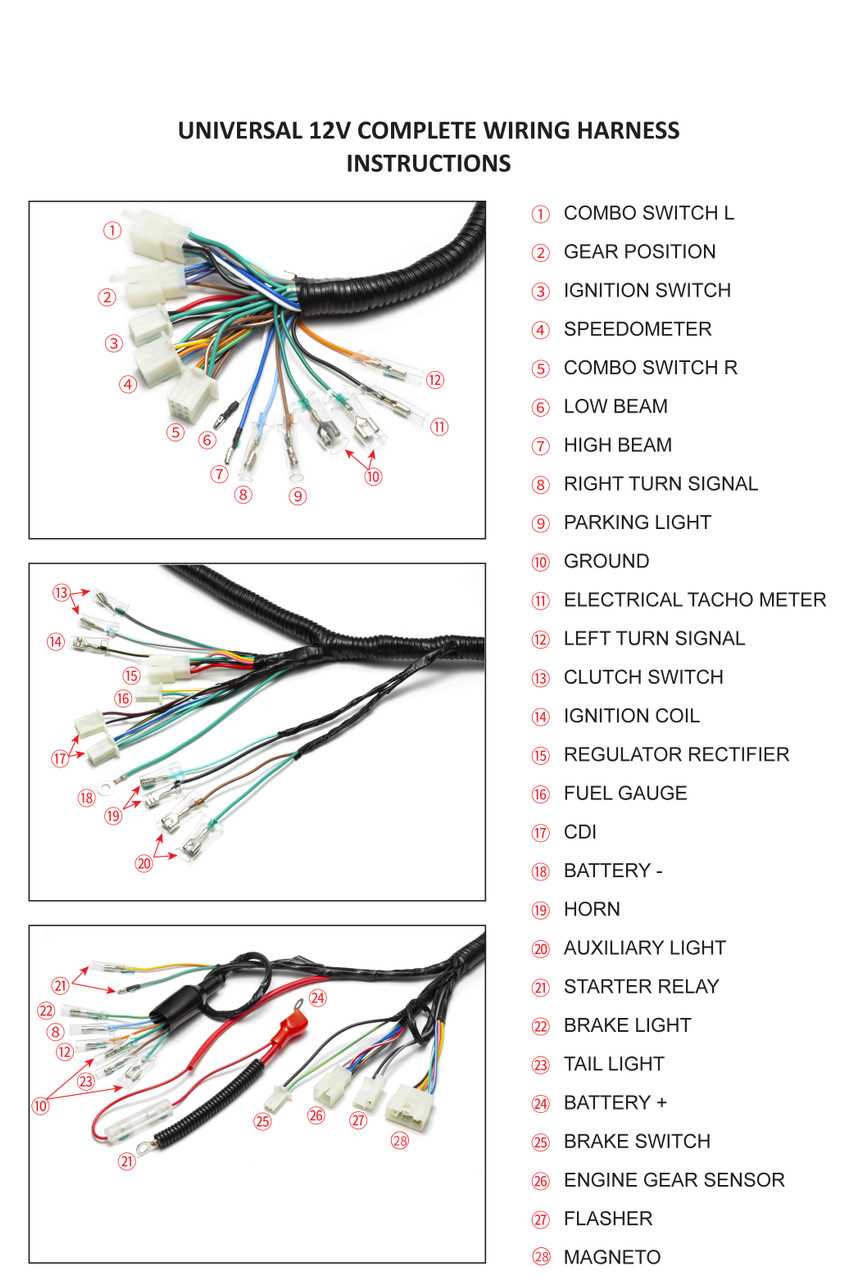 motorbike wiring diagram