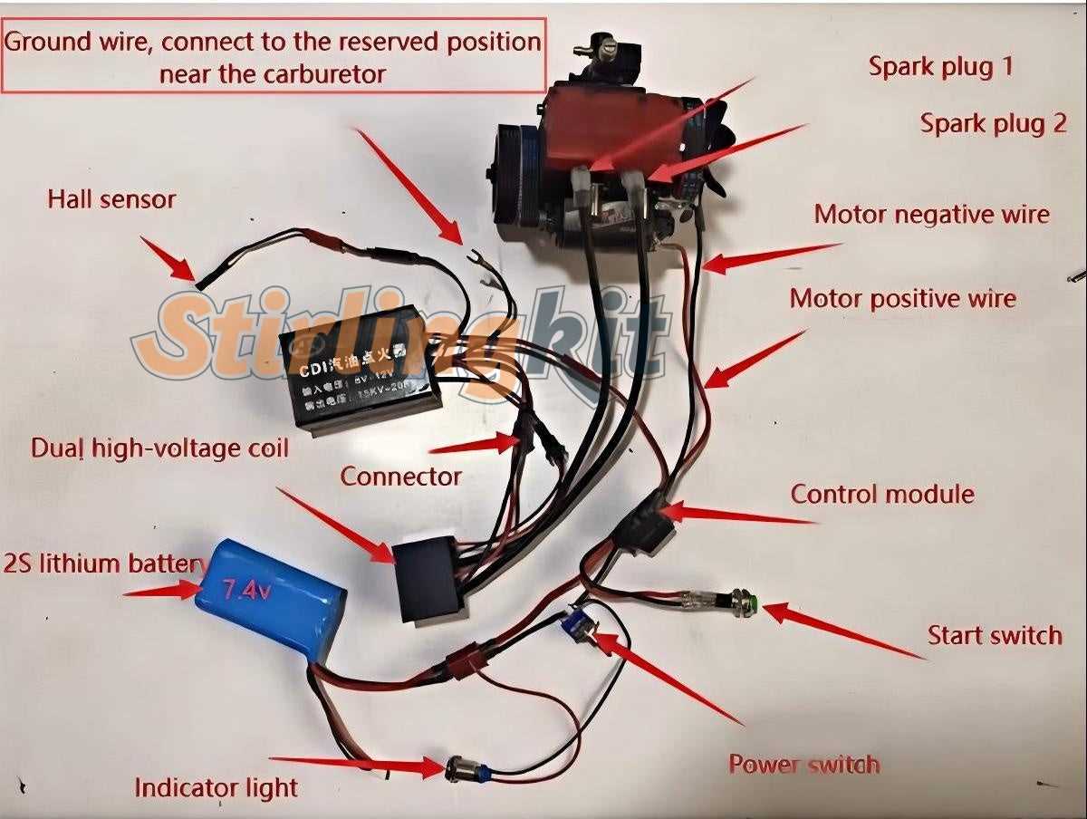motorcycle cdi unit circuit diagram
