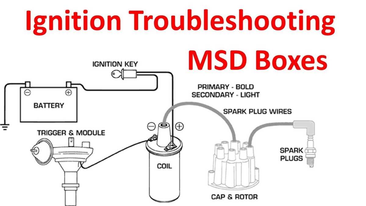 msd 6al wiring diagram with msd distributor