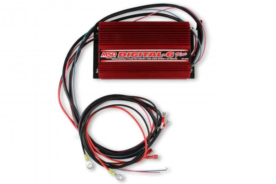 msd wiring diagram digital 6 plus