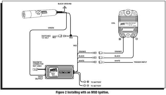 msd wiring diagram digital 6 plus
