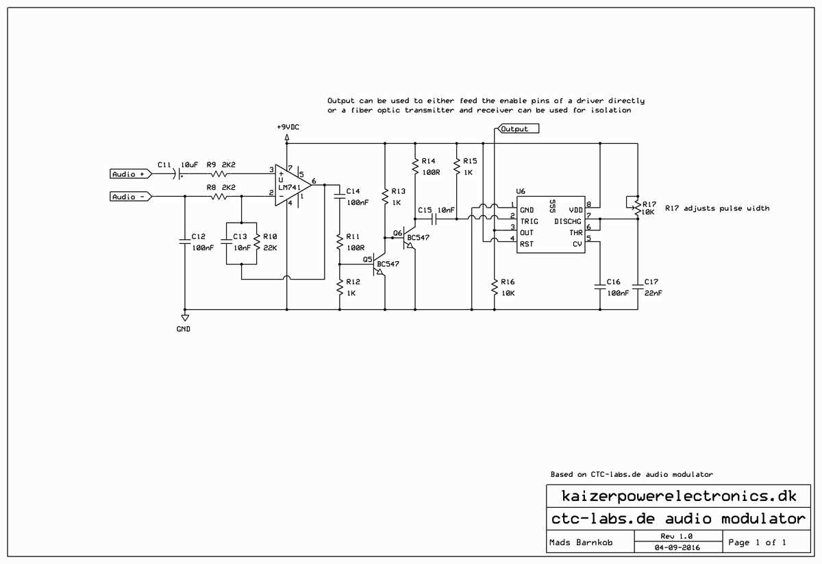 musical tesla coil circuit diagram