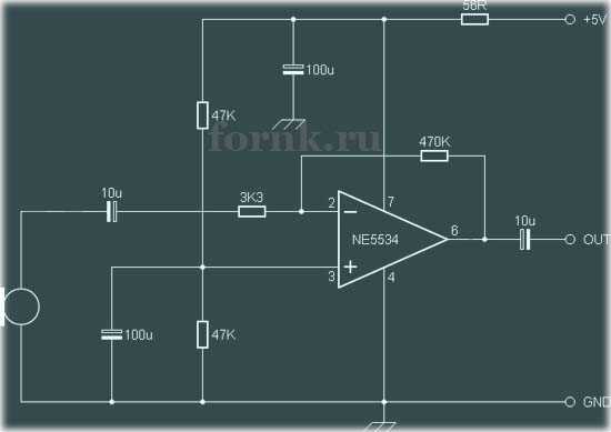 ne5534 circuit diagram