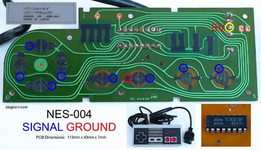 nes circuit board diagram nes circuit board diagram