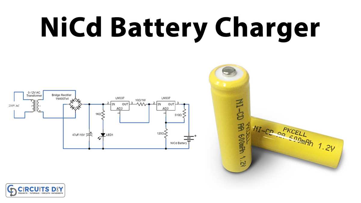 nickel cadmium battery charger circuit diagram nickel cadmium battery charger circuit diagram