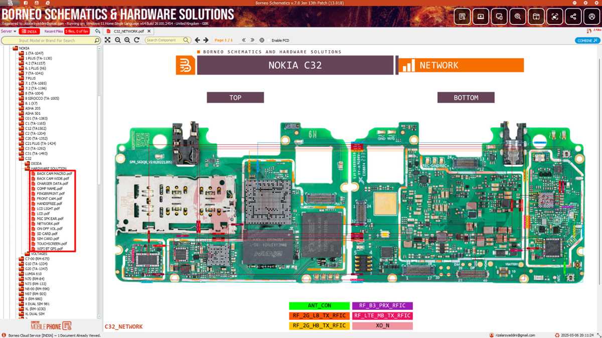 nokia 3.2 schematic diagram