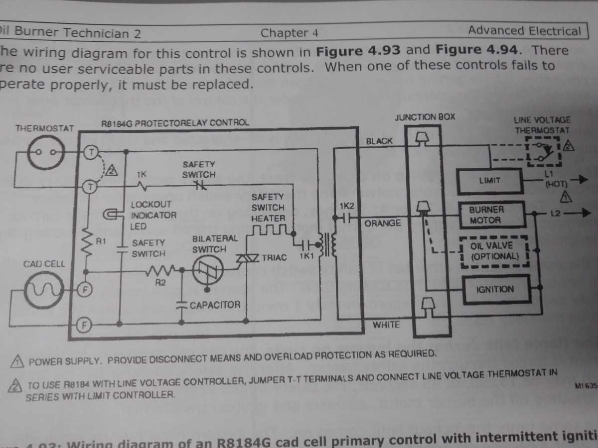 oil burner wiring diagram oil burner wiring diagram