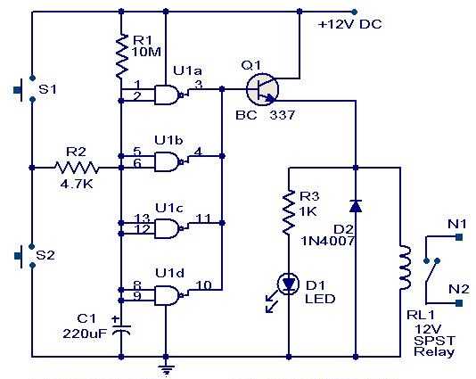 on off delay timer circuit diagram on off delay timer circuit diagram