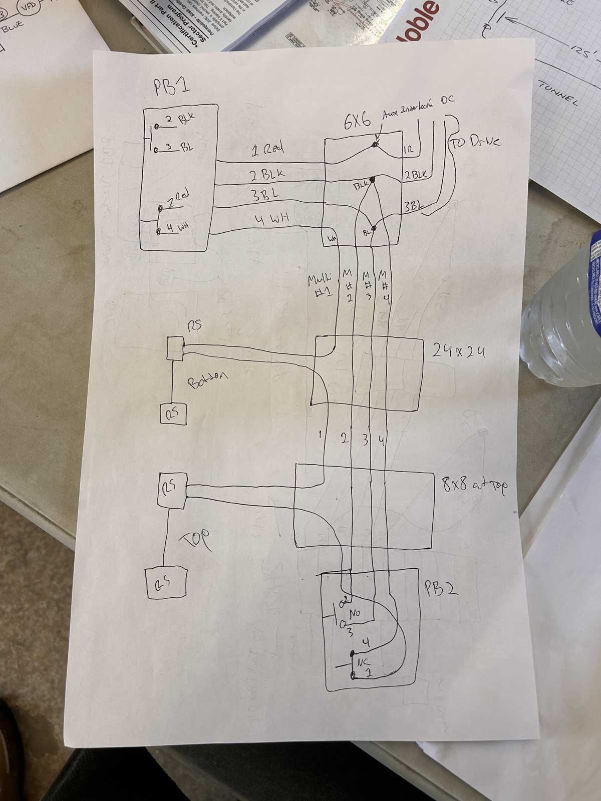 one push button start stop circuit diagram