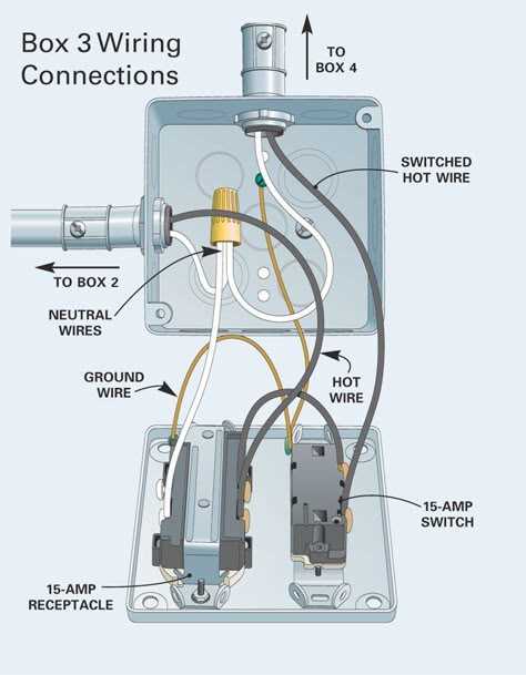 outlet with switch wiring diagram
