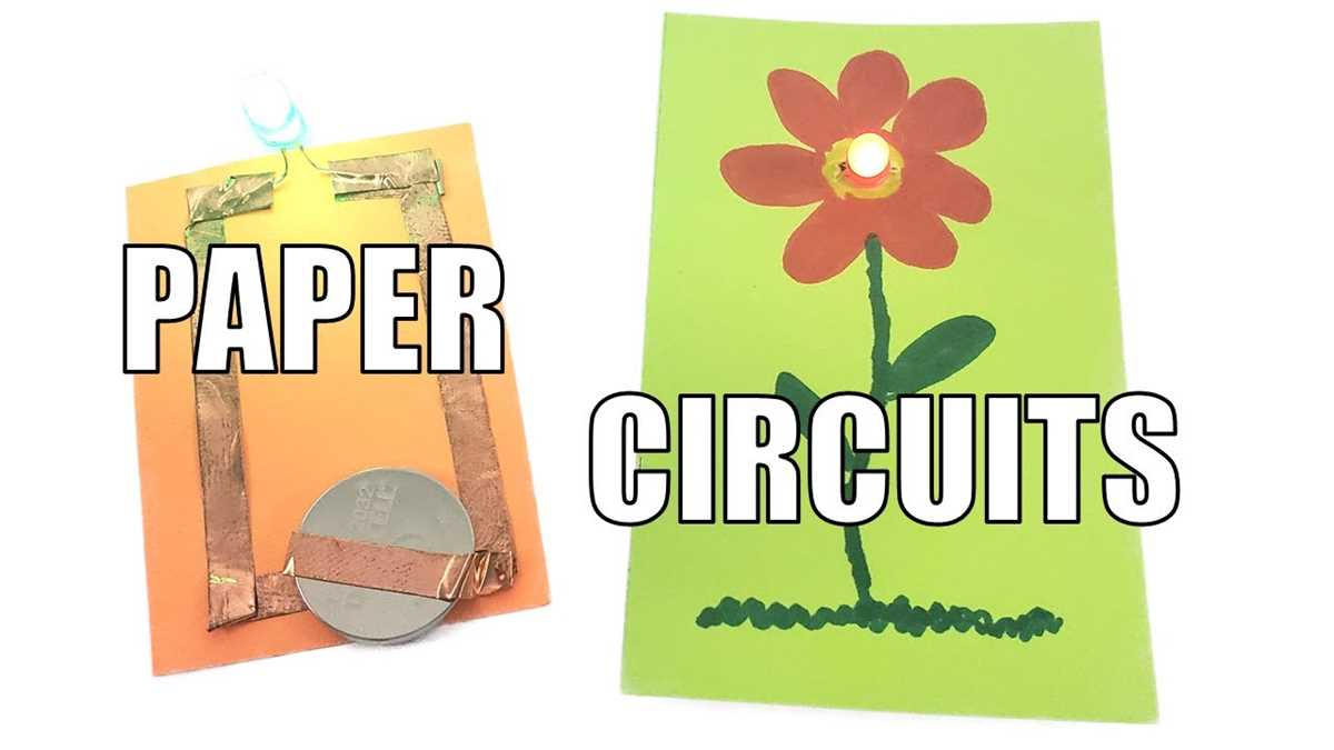 paper circuit schematic diagram