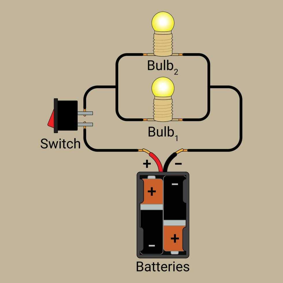 parallel circuit diagram light bulb