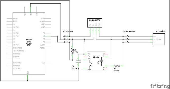 ph meter schematic diagram