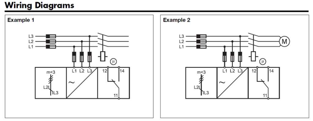 phase sequence relay circuit diagram