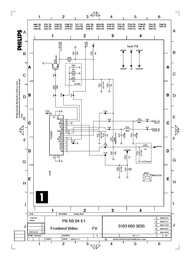 philips dvd player schematic diagram