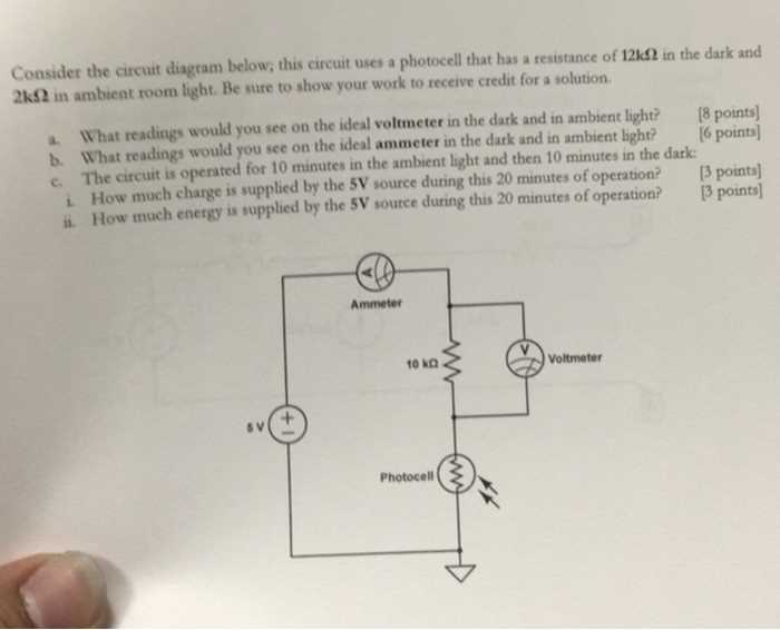 photocell schematic diagram