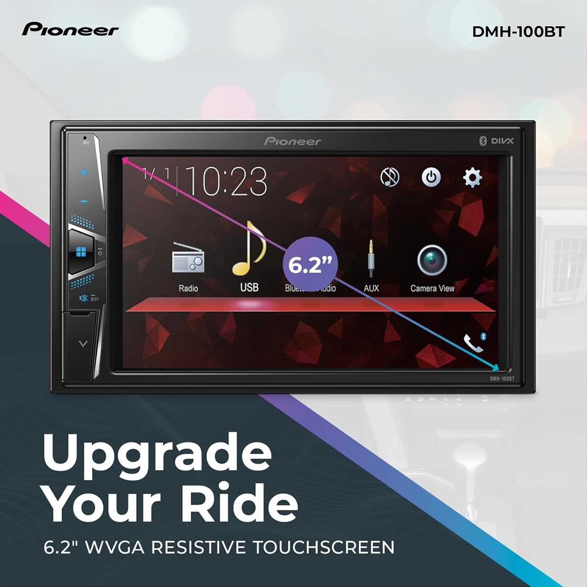 pioneer dmh100bt wiring diagram