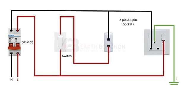 plug socket circuit diagram
