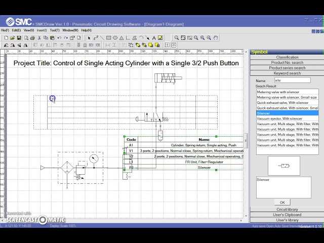 pneumatic circuit diagram software